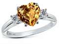 Simulated Yellow Topaz (925 Sterling Silver)