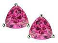 Simulated Pink Tourmaline (925 Sterling Silver)