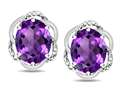 Amethyst (14 kt White Gold)