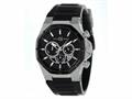 .Officina Del Tempo Race II 42mm Chronograph Gel Band (OT1041/1401N) Made in Italy ot10411401n