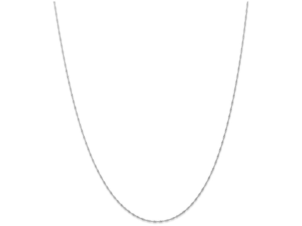 Finejewelers 14k 1mm Singapore Chain carded