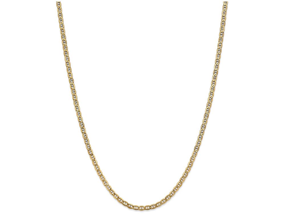 14k Yellow Gold 3.20mm Anchor Chain 