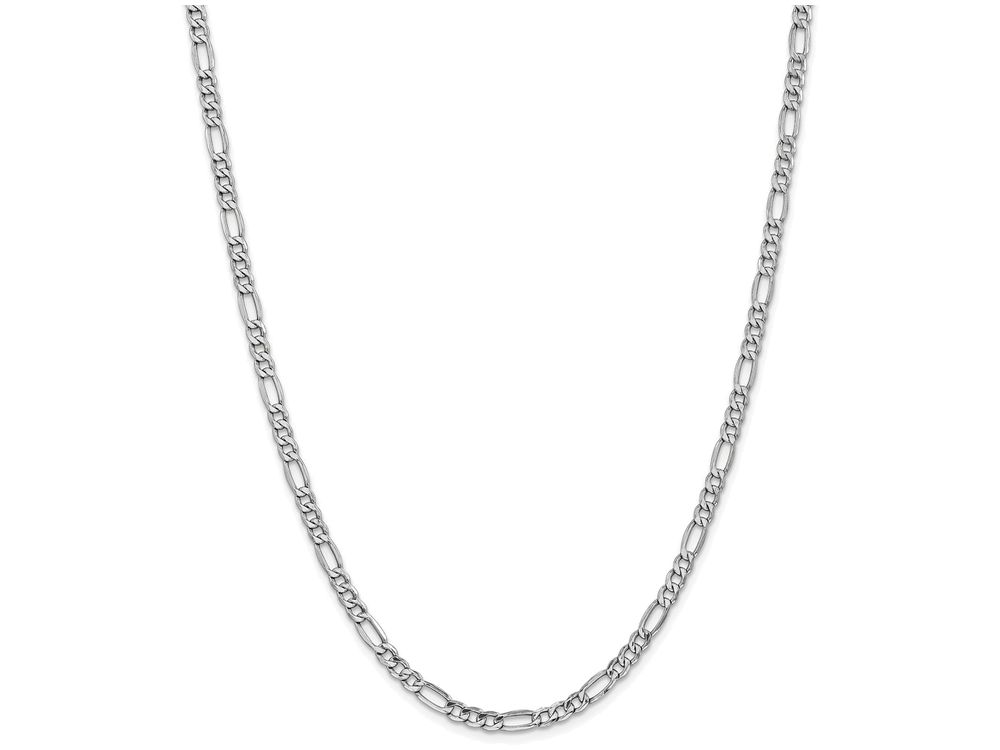 Finejewelers 20 Inch 14k White Gold 4.75mm Semi-solid ...