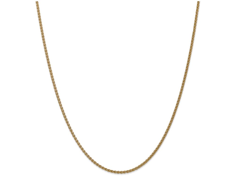 Finejewelers 14k 1.1mm Solid Polished Spiga Chain Necklace Finejewelers 14k 1.1mm Solid Polished Spiga Chain Necklace
