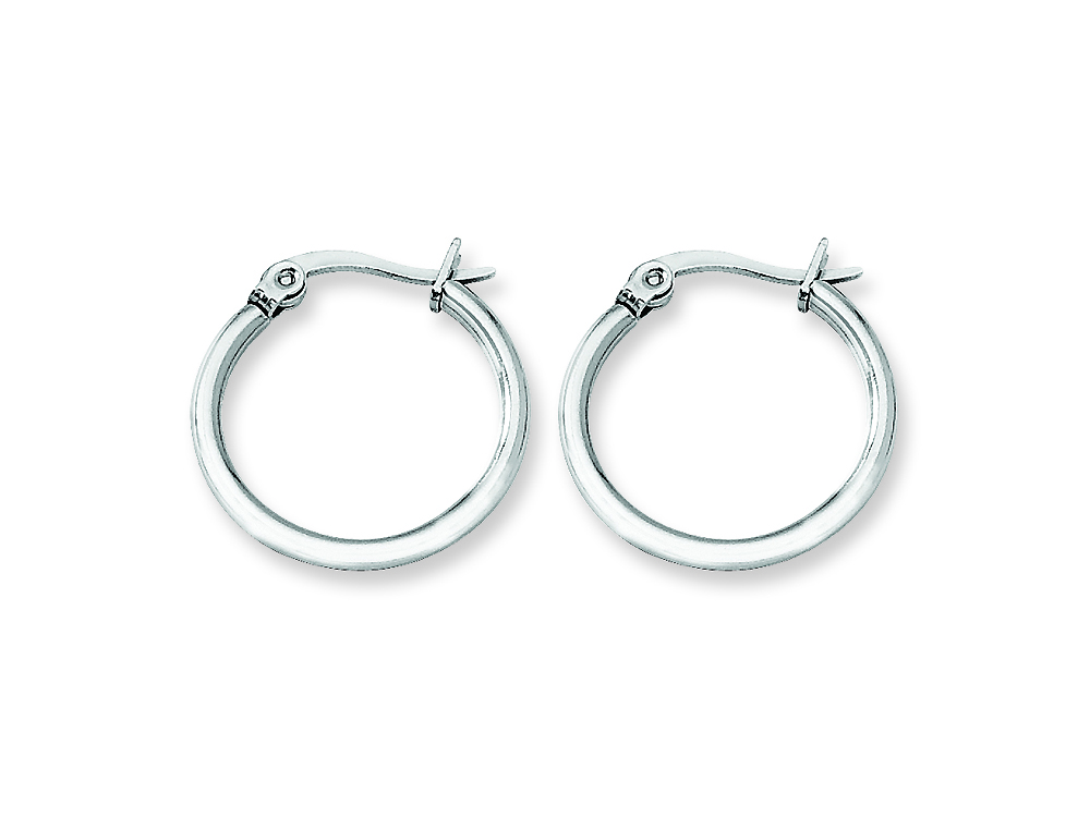 アクセサリー SOPHISTICATED VINTAGE / Solid hoop /45mm Classic Gold Hoop Earrings - 2x20MM – Steven Singer Jewelers
