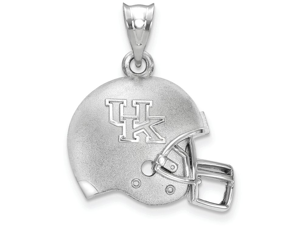 LogoArt Sterling Silver University of Kentucky Small Pendant Necklace