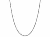 FJC Finejewelers 18 Inch 14k 2.5mm White Gold Figaro Hollow Chain Necklace style: BC11918