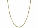FJC Finejewelers 7 Inch 14k Yellow Gold 2.5mm Figaro Hollow Chain Bracelet style: BC1207