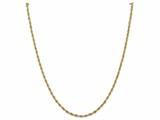 FJC Finejewelers 7 Inch 14k Yellow Gold 2.9mm Hollow Rope Chain Bracelet style: BC1347