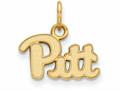 14k Yellow Gold Logoart University Of Pittsburgh Extra Small Pendant 4y001upi