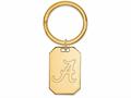 Logoart Sterling Silver Gp University Of Alabama Key Chain