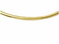 FJC Finejewelers 14k Yellow Gold 6mm Domed Omega Necklace les106516