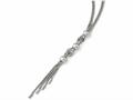 Finejewelers Sterling Silver Polished Double Strand Beaded Necklace