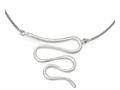Finejewelers Sterling Silver Polished W/1.5in Ext. Necklace