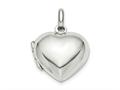 Finejewelers Sterling Silver Heart Locket Pendant Necklace 18 inch chain included