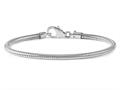 Reflections Sterling Silver Lobster Clasp Bead Bracelet 6.25 inches qrs984-6.25