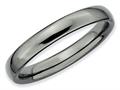 Stackable Expressions Sterling Silver Black-plated Polished Stackable Ring qsk249