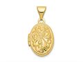 Finejewelers 14k Oval Locket Pendant Necklace 18 inch chain included