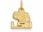 10k Yellow Gold Logoart Louisiana State University Extra Small Pendant Style number: 1Y073LSU