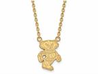Logoart Sterling Silver Gp University Of Wisconsin Large  Pendant Necklace Style number: GP055UWI18