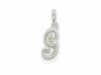 FJC Finejewelers Sterling Silver Initial G Pendant Necklace - Chain Included Style number: QC6512G