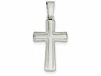 FJC Finejewelers Sterling Silver Polished Cross Pendant Necklace - Chain Included Style number: QC7220