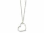 FJC Finejewelers Sterling Silver Heart Necklace Style number: QG2079