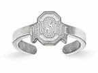 LogoArt Sterling Silver Ohio State University Toe Ring Style number: SS029OSU