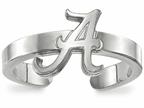 LogoArt Sterling Silver University Of Alabama Toe Ring Style number: SS029UAL