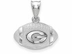 Logoart 925 Sterling Silver University Of Georgia Football Pendant Style number: SS506UGA