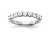 FJC Finejewelers 14 kt White Gold 1ct. 9 Stone G H I True Light Moissanite Band 3 mm style: GQDB00059100MT