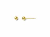FJC Finejewelers 14k Yellow Gold Polished 3mm Ball Post Earrings style: LES14Z