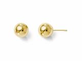 Finejewelers 14k Yellow Gold Polished 8mm Ball Post Earrings style: LES19Z