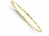 FJC Finejewelers 10k Yellow Hollow Gold Slip-on Bangle style: LES56987