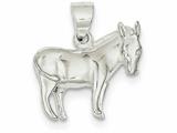 Finejewelers Sterling Silver Donkey Pendant Necklace - Chain Included style: QC4127