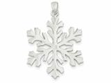 Finejewelers Sterling Silver Snowflake Pendant Necklace - Chain Included style: QC4754