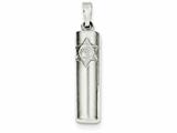 Finejewelers Sterling Silver Mezuzah Pendant Necklace - Chain Included style: QC5925