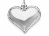 Finejewelers Sterling Silver Puffed Heart Pendant Necklace - Chain Included style: QC5982
