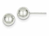 FJC Finejewelers Sterling Silver Polished 8mm Ball Earrings style: QE1833