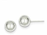 FJC Finejewelers Sterling Silver Polished 9mm Ball Earrings style: QE1834
