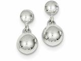 FJC Finejewelers Sterling Silver 8mm Dangle Ball Earrings style: QE3498