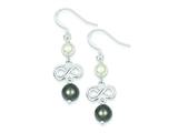 FJC Finejewelers Sterling Silver Freshwater Cultured Pearl Infinity Earrings style: QE5083