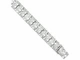 FJC Finejewelers Sterling Silver Nugget Bracelet 8.50 inches style: QG3325