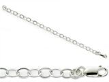 Amore LaVita™ Sterling Silver 7.5inch Fancy Link Bracelet 7.5 inches style: QH21075