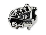 Reflections™ Sterling Silver Baby Grand Piano Bead / Charm style: QRS1074