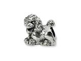 Reflections™ Sterling Silver Poodle Bead / Charm style: QRS1278