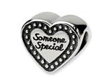 Reflections™ Sterling Silver Someone Special Bead / Charm style: QRS1653