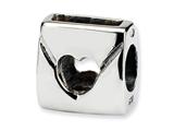 Reflections™ Sterling Silver Love Note Bead / Charm style: QRS203