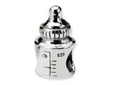 Reflections™ Sterling Silver Baby Bottle Bead / Charm style: QRS213