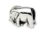 Reflections™ Sterling Silver Elephant Bead / Charm style: QRS266